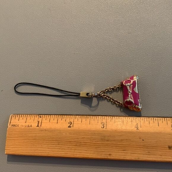 GUCVI Pink Vintage Purse Charm - Picture 4 of 4